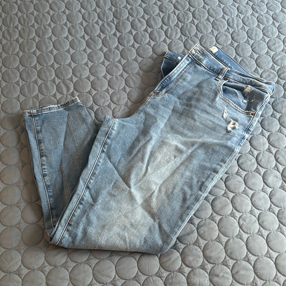 Abercrombie and Fitch super skinny ankle high-rise new
